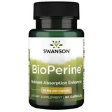 Екстракт чорного перцю BioPerine, 10 мг, 60 капсул, Swanson