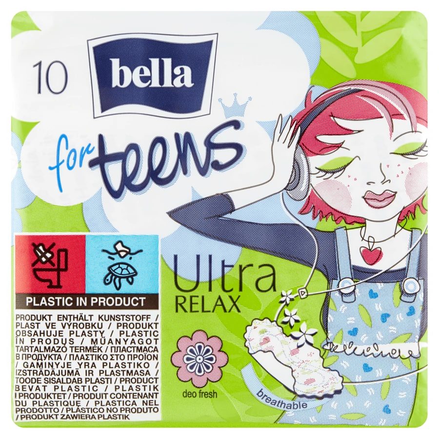 Bella, Для підлітків, Ультрарелакс, обгортки з крильцями, 10 шт.: ціни та характеристики