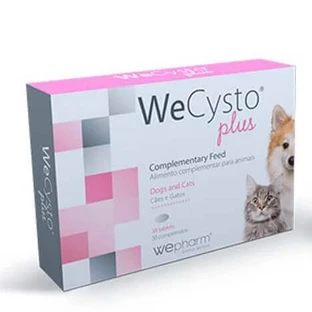 Пищевая добавка для поддержания мочевыделительной функции у кошек WeCysto Plus, 30 капсул, WePharm