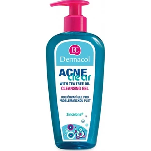 DERMACOL ACNECLEAR гель для зняття макіяжу 1×200 мл, гель для зняття макіяжу