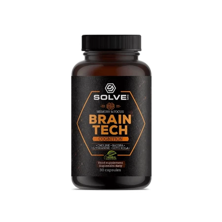 Solve Labs Brain Tech Cognition, 60 капсул: ціни та характеристики