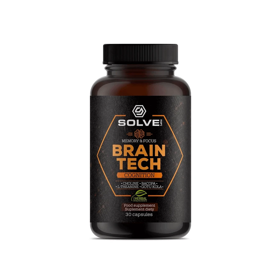 Solve Labs Brain Tech Cognition, 60 капсул: ціни та характеристики