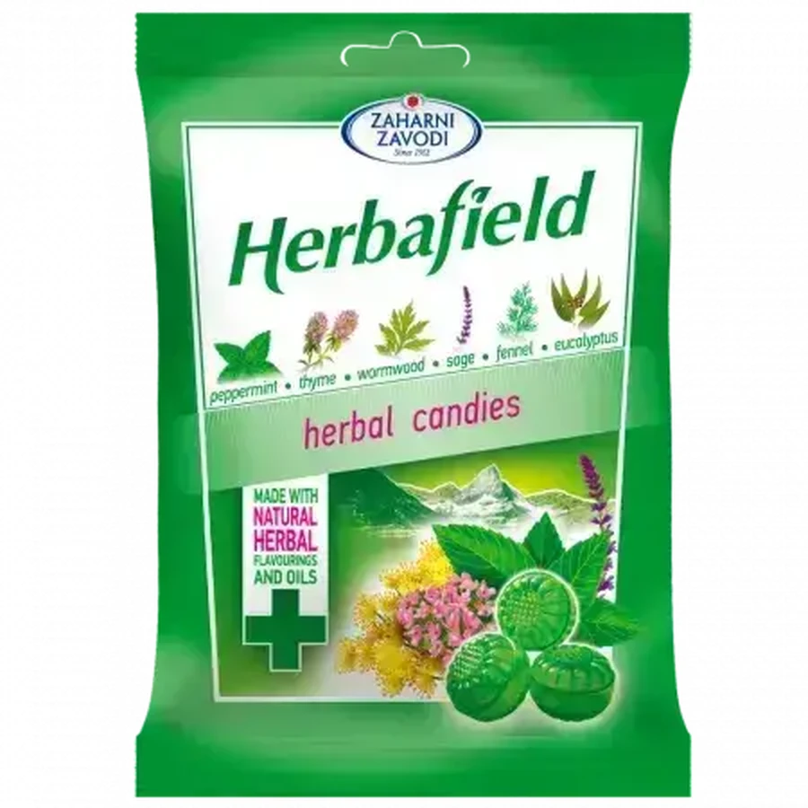 Леденцы Herbafield с комплексом натуральных растительных масел, 85 г: цены и характеристики