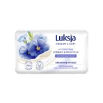 Luxja Creamy & Soft, крем-мило, зволожуюче, з льоном та рисовим молочком, 90 г: ціни та характеристики