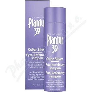 Plantur 39 Color Silver Фіто-кофеїновий шампунь 1×250 мл, шампунь з кофеїном