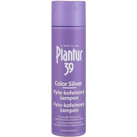 Plantur 39 Color Silver Фіто-кофеїновий шампунь 1×250 мл, шампунь з кофеїном: ціни та характеристики