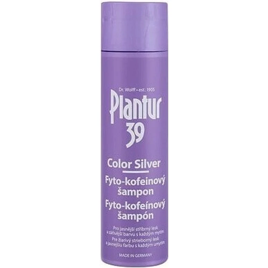 Plantur 39 Color Silver Фіто-кофеїновий шампунь 1×250 мл, шампунь з кофеїном: ціни та характеристики