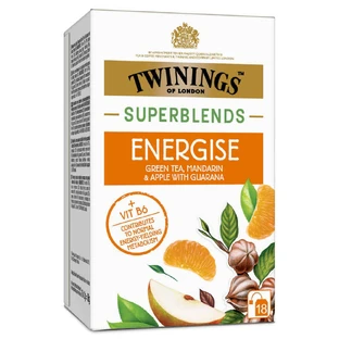 Фіточай Energise Superblends, 18 пакетиків по 2 г, Twinings
