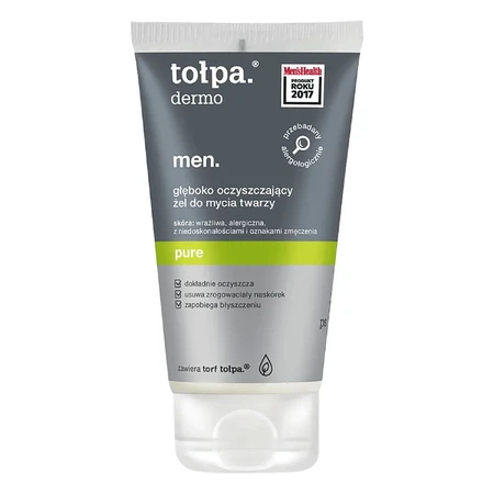 Topa Dermo MEN, Pure, el gboko очищающее средство для лица, 150 мл: цены и характеристики