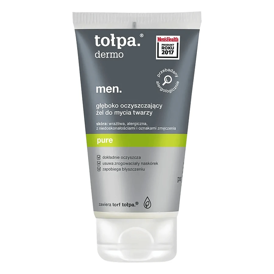 Topa Dermo MEN, Pure, el gboko очищающее средство для лица, 150 мл: цены и характеристики
