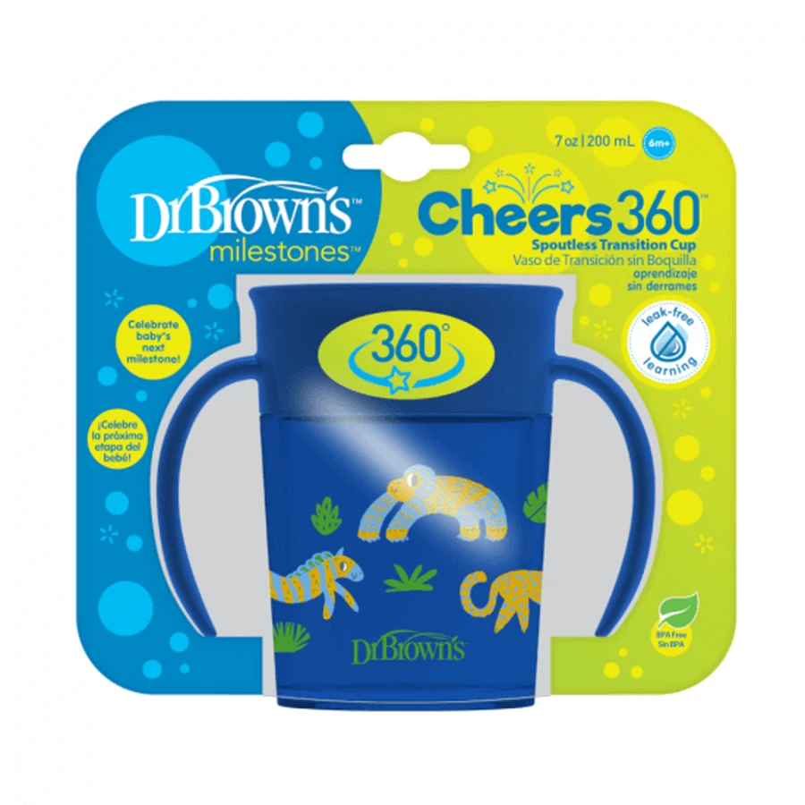 Кружка с ручкой Cheers Blue Cheers, 200 мл, Dr Brown`s: цены и характеристики