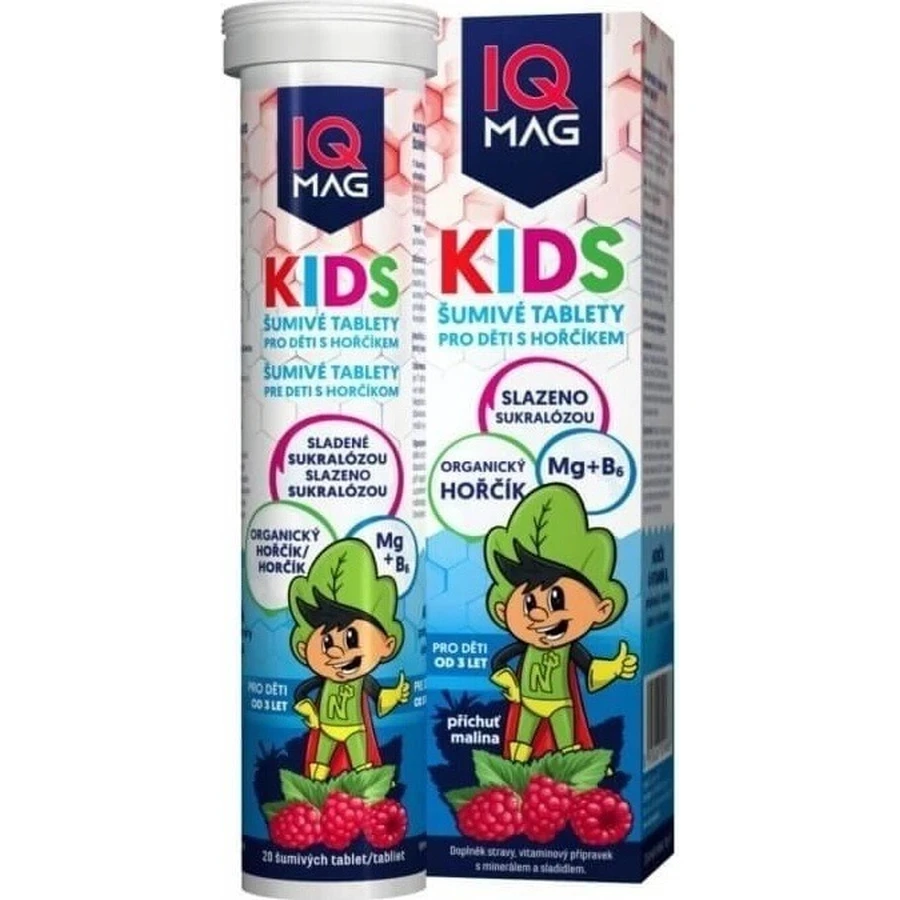 IQ mag Kids Магний для детей, 20 табл: цены и характеристики