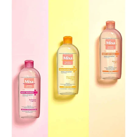 Міцелярний лосьйон Mixa Vital Skin Expert, 400 мл: ціни та характеристики