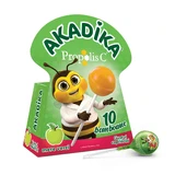 Льодяники Akadika Прополіс С з зеленими яблуками, 10 шт, Fiterman Pharma