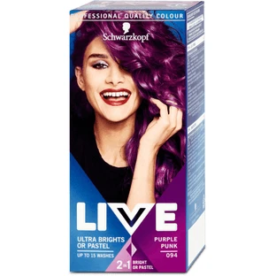 Schwarzkopf Live Напівстійка фарба XXL колір 94 Фіолетово-рожевий, 0,8 л