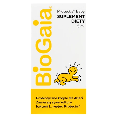 BioGaia Protectis Baby, краплі для дітей, туба, 5 мл: ціни та характеристики