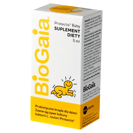 BioGaia Protectis Baby, краплі для дітей, туба, 5 мл: ціни та характеристики