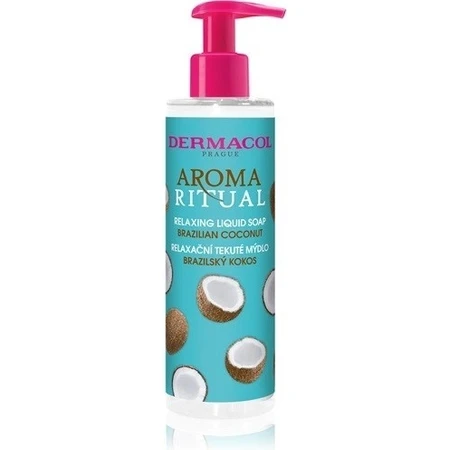 Рідке мило Dermacol Aroma Ritual Бразильський кокос 1×250 мл, аромат кокосу: ціни та характеристики