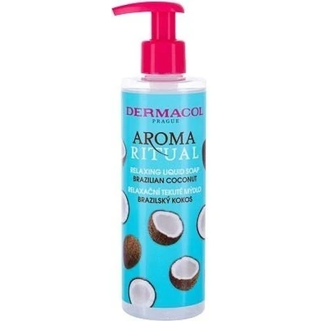Рідке мило Dermacol Aroma Ritual Бразильський кокос 1×250 мл, аромат кокосу: ціни та характеристики