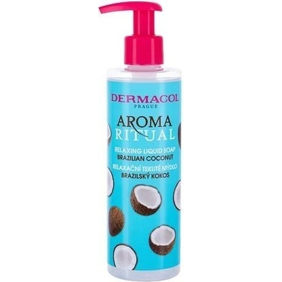 Рідке мило Dermacol Aroma Ritual Бразильський кокос 1×250 мл, аромат кокосу: ціни та характеристики