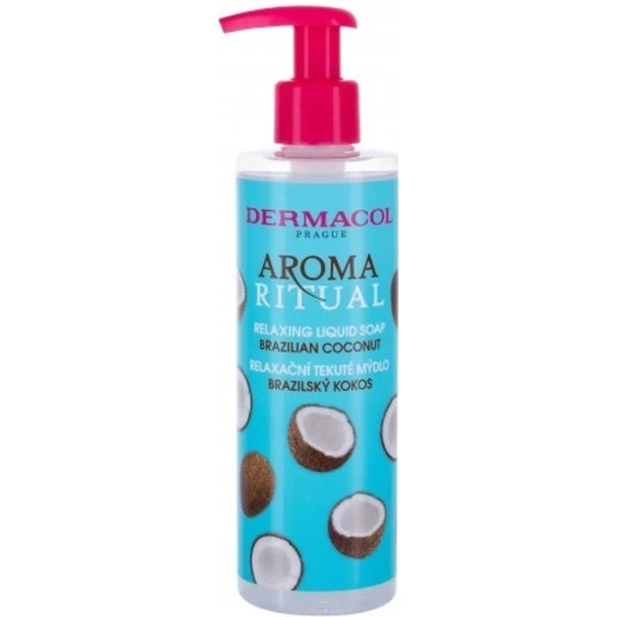 Рідке мило Dermacol Aroma Ritual Бразильський кокос 1×250 мл, аромат кокосу: ціни та характеристики