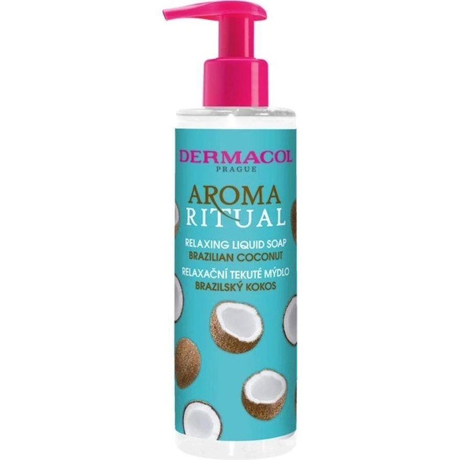 Рідке мило Dermacol Aroma Ritual Бразильський кокос 1×250 мл, аромат кокосу: ціни та характеристики