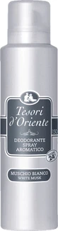Tesori d'Oriente Дезодорант-спрей для тела белый мускус, 150 мл