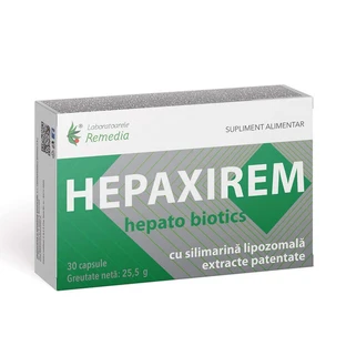 Гепаксирем Гепатобіотик, 30 капсул, Remedia