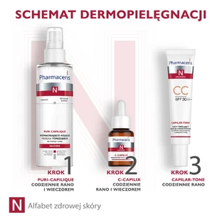 Pharmaceris N Capilar Tone CC тонирующий крем SPF 30 40 мл