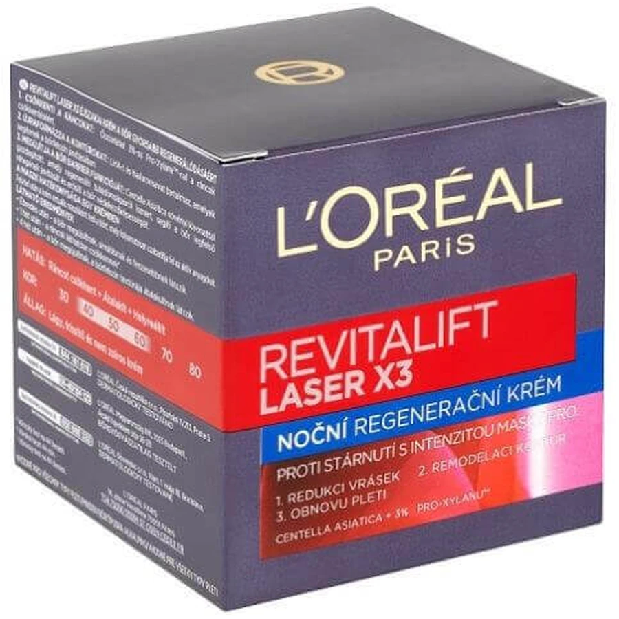 L'Oréal Paris Revitalift Laser X3 Nony Cream 50 мл: цены и характеристики