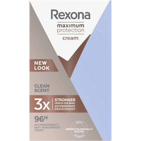 Твердий крем-антиперспірант Rexona Максимальний захист з чистим ароматом 45 мл: ціни та характеристики