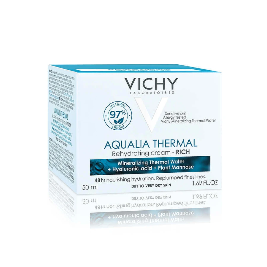 Vichy Aqualia Увлажняющий крем для сухой и очень сухой кожиТермальное богатство, 50 мл: цены и характеристики