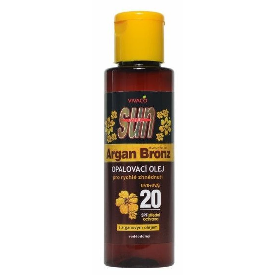 Vivaco SUN ARGAN BRONZ Масло SPF20 с аргановым маслом 100 мл: цены и характеристики