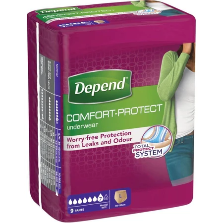 Depend Pull-on Pants ® Normal L для женщин 9шт: цены и характеристики