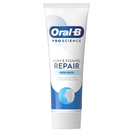 Oral-B Відновлення ясен та емалі, зубна паста, свіжий білий, 75 мл: ціни та характеристики