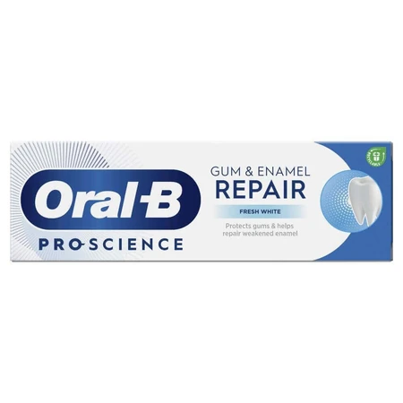 Oral-B Відновлення ясен та емалі, зубна паста, свіжий білий, 75 мл: ціни та характеристики