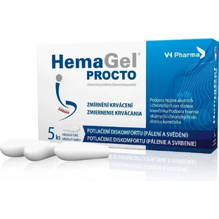 HemaGel Procto Ректальні свічки, 5 штук