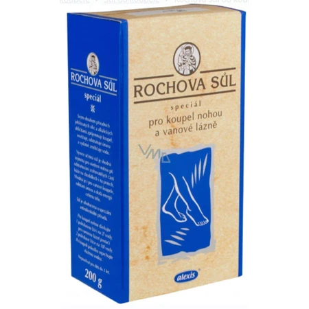 ROCHOVA SOL 200G 94319 1×1 шт, для ванночок для ніг та ванни: ціни та характеристики