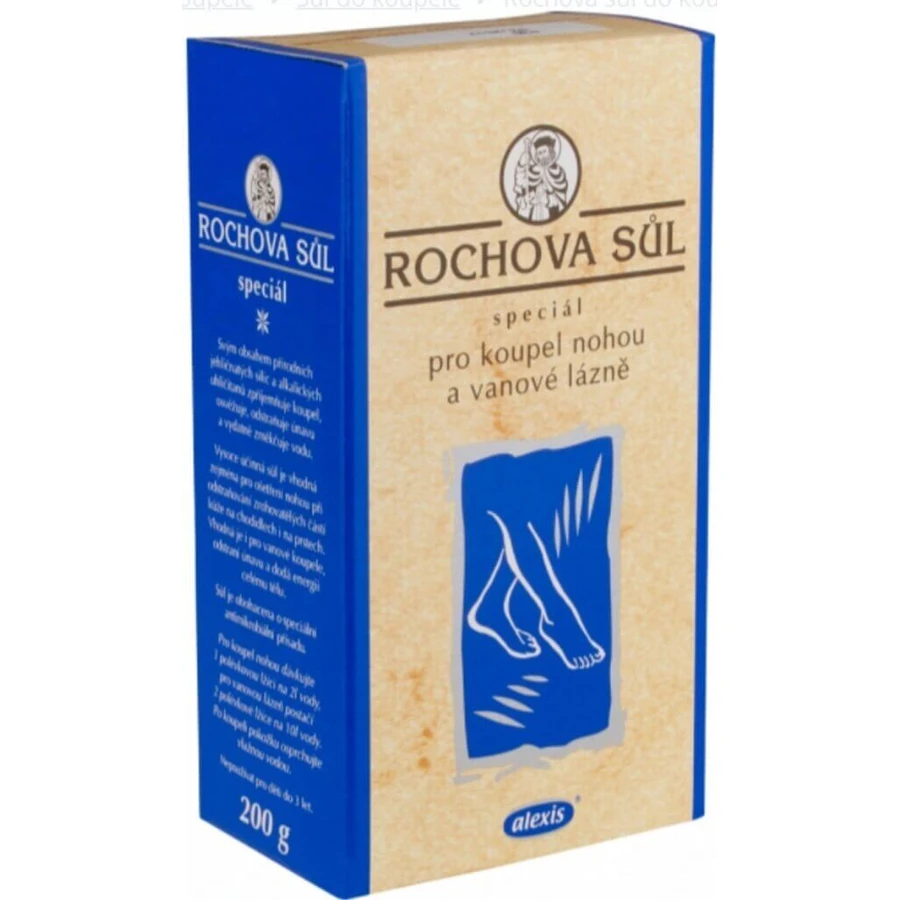 ROCHOVA SOL 200G 94319 1×1 шт, для ванночок для ніг та ванни: ціни та характеристики
