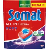 Somat Средство для мытья посуды все в 1 экстра, 75 шт.