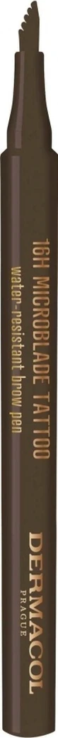 Dermacol 16H Microblade Tattoo eyebrow pen .03 1×1 мл, маркер для обоих