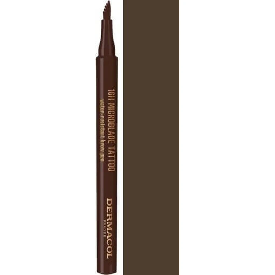 Dermacol 16H Microblade Tattoo eyebrow pen .03 1×1 мл, маркер для обоих: цены и характеристики