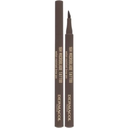 Dermacol 16H Microblade Tattoo eyebrow pen .03 1×1 мл, маркер для обоих: цены и характеристики