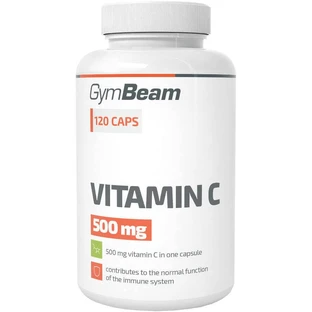 GymBeam Вітамін С 500 мг, 120 капсул