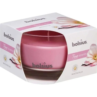 Bolsius Aromatic 2.0 Glass 90x63mm Magnolia, ароматическая свеча 1×1 шт, ароматическая свеча
