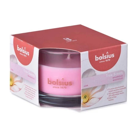 Bolsius Aromatic 2.0 Glass 90x63mm Magnolia, ароматическая свеча 1×1 шт, ароматическая свеча: цены и характеристики