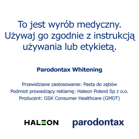 Відбілююча зубна паста Parodontax, 75 мл: ціни та характеристики