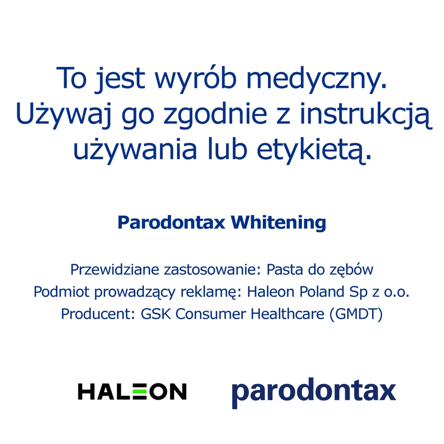 Відбілююча зубна паста Parodontax, 75 мл: ціни та характеристики