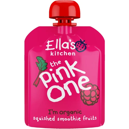 Ella's Kitchen BIO Pink One фруктовый смузи с осушенными фруктами 5 x 90 г: цены и характеристики