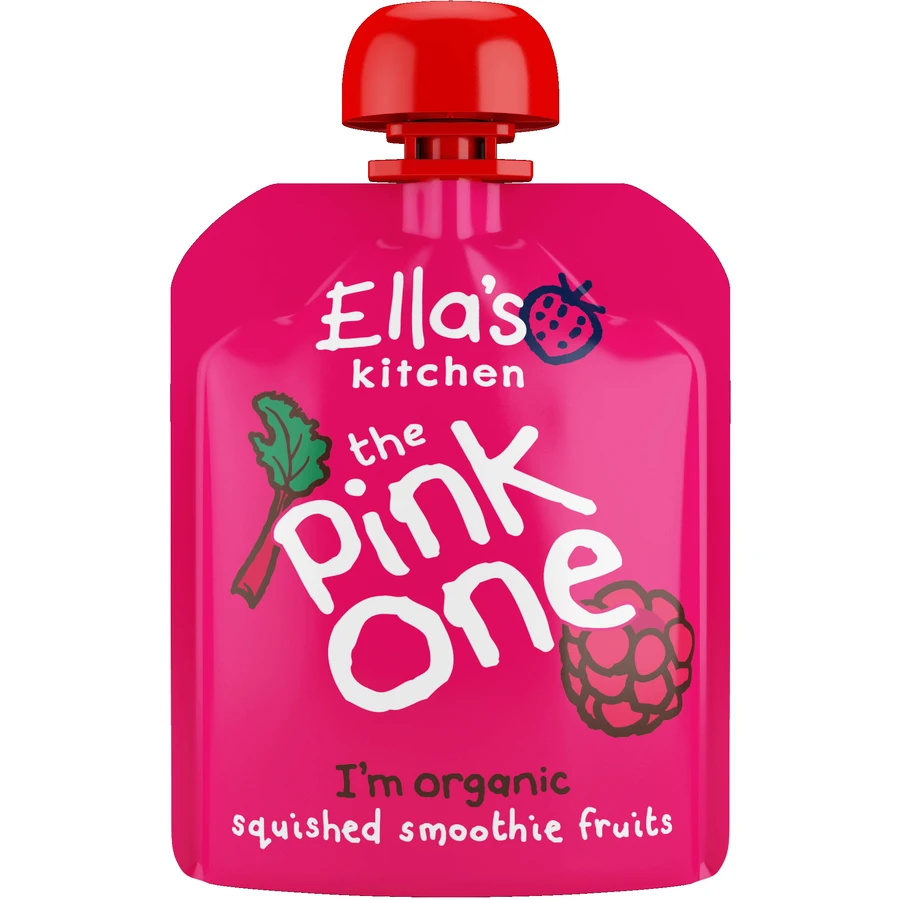 Ella's Kitchen BIO Pink One фруктовый смузи с осушенными фруктами 5 x 90 г: цены и характеристики